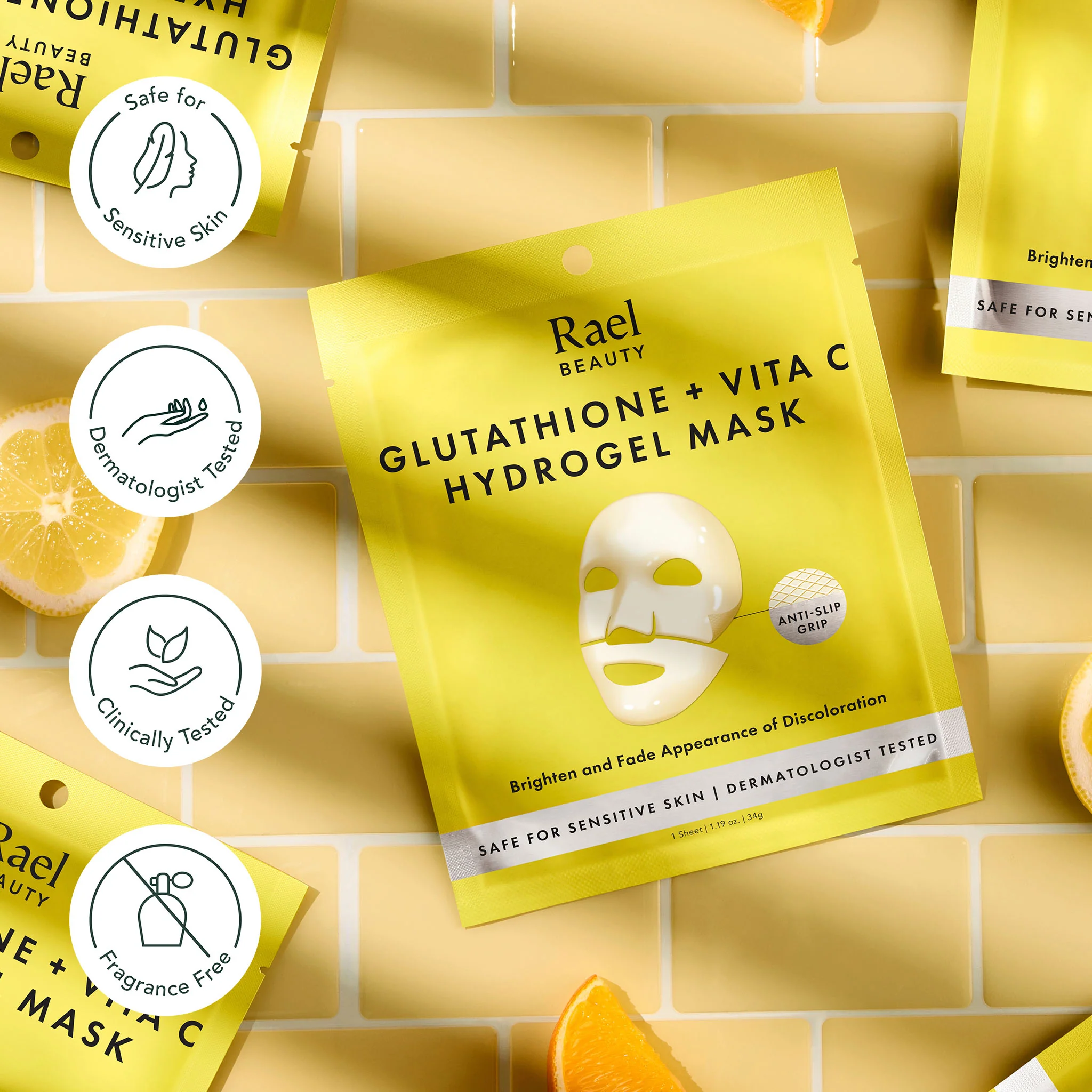 Glutathione + Vita C Hydrogel Mask - Image 11