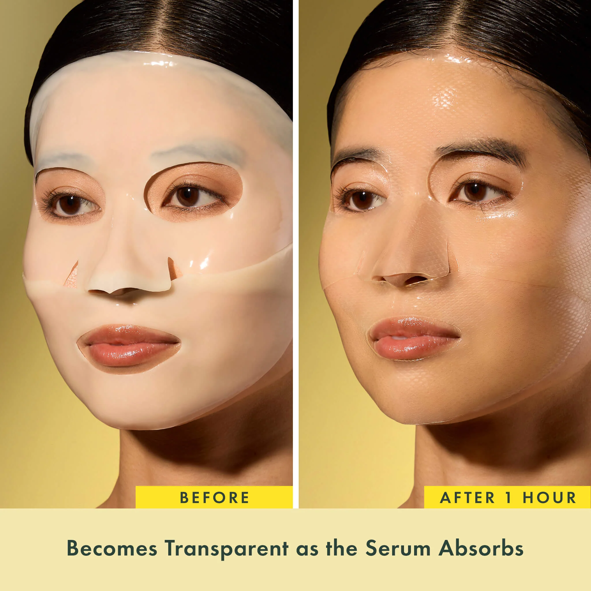Glutathione + Vita C Hydrogel Mask - Image 4