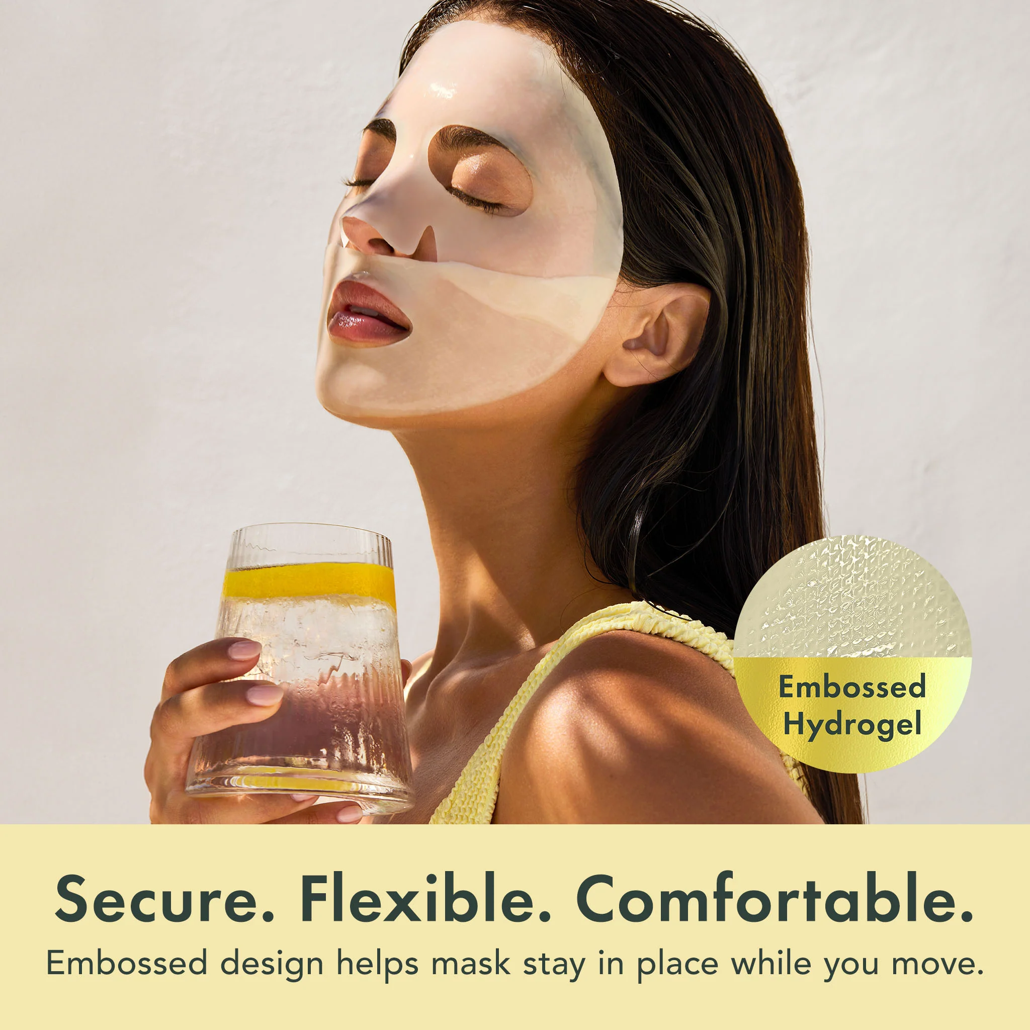 Glutathione + Vita C Hydrogel Mask - Image 6