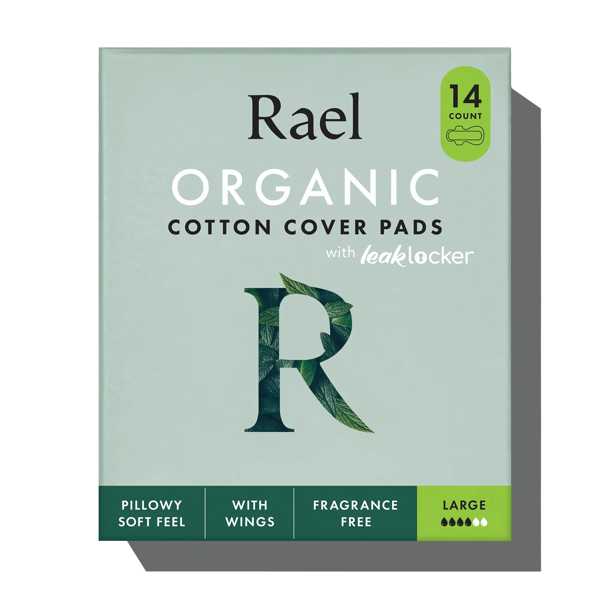 Large Organic Cotton Cover Pads With Wings - Image 3