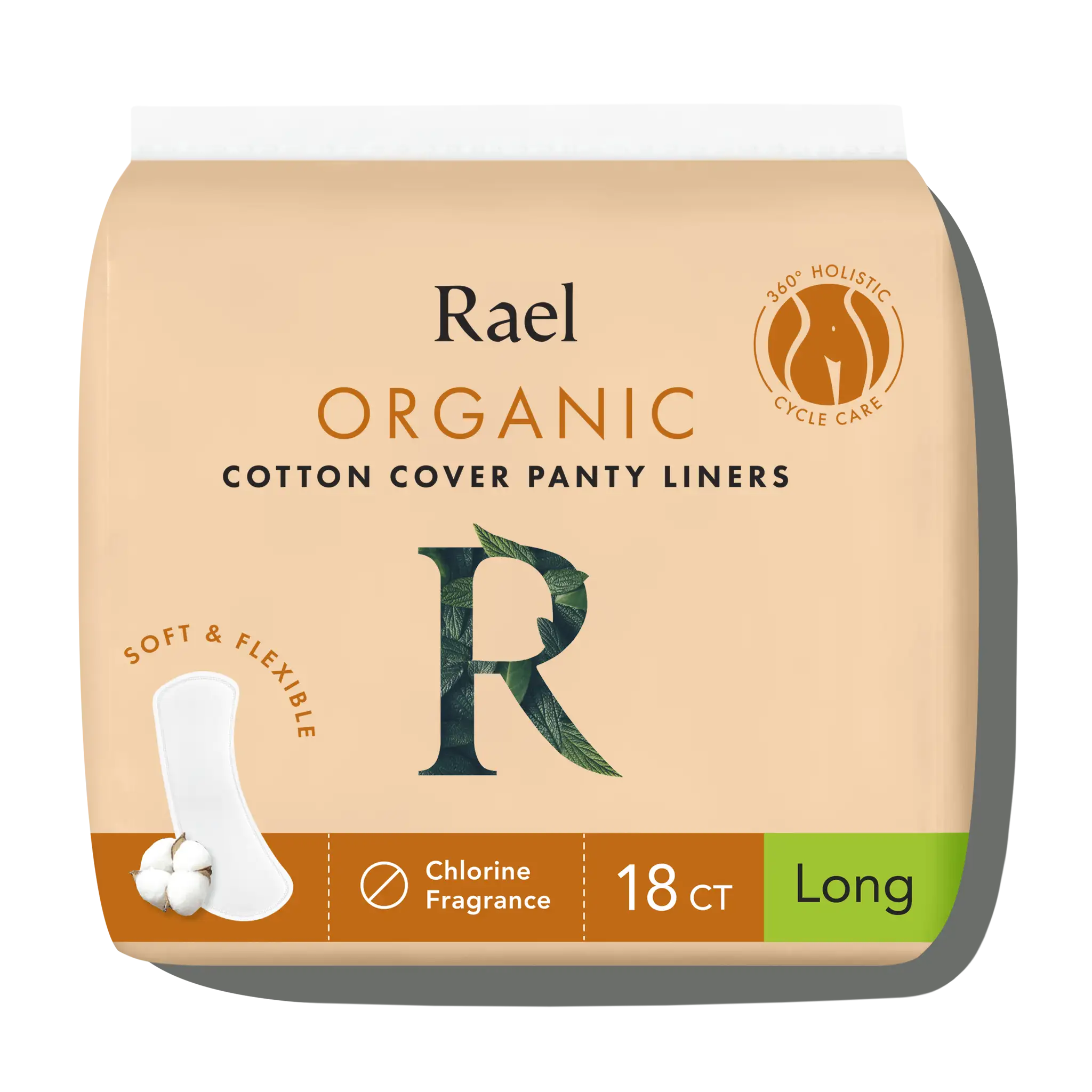 Long Unscented Panty Liners Made With Organic Cotton - Image 6