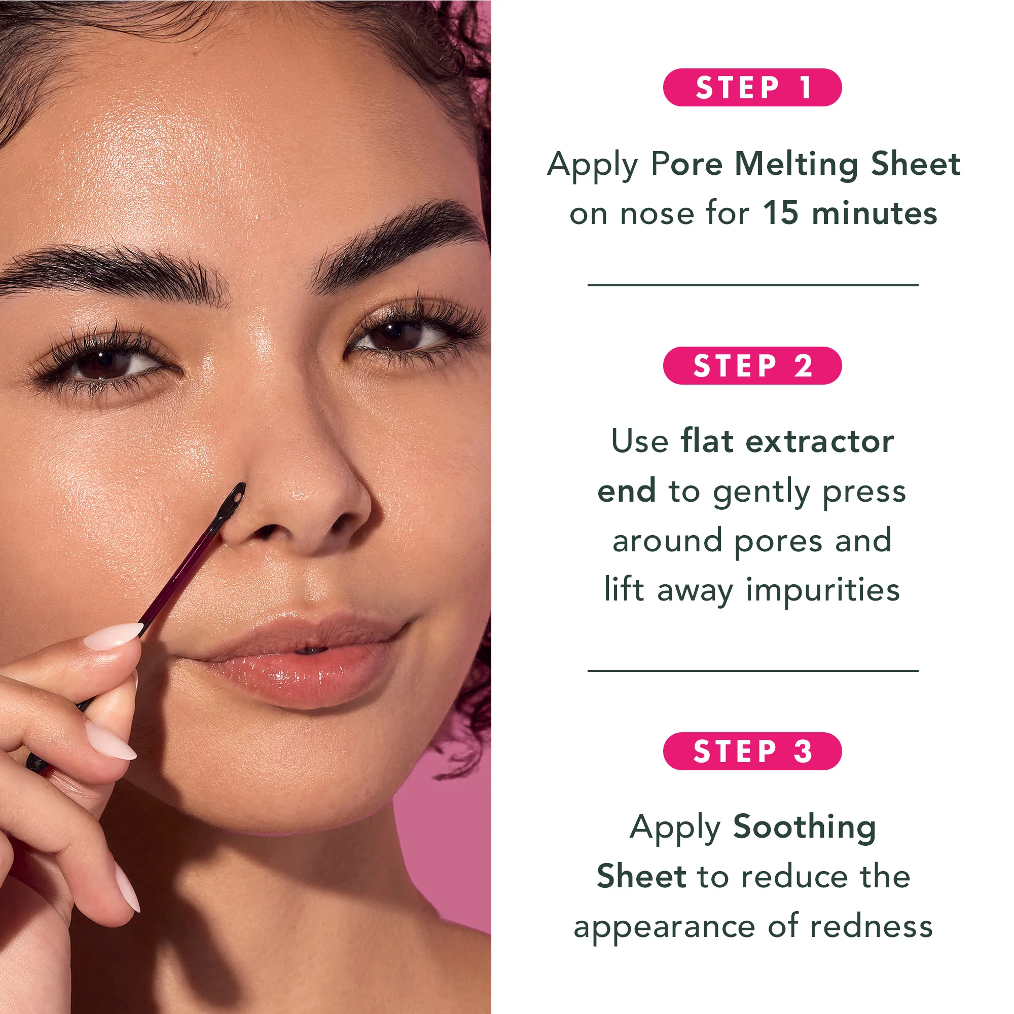 Miracle Patch 3-Step Pore Melting Pack - 2 Pack - Image 3