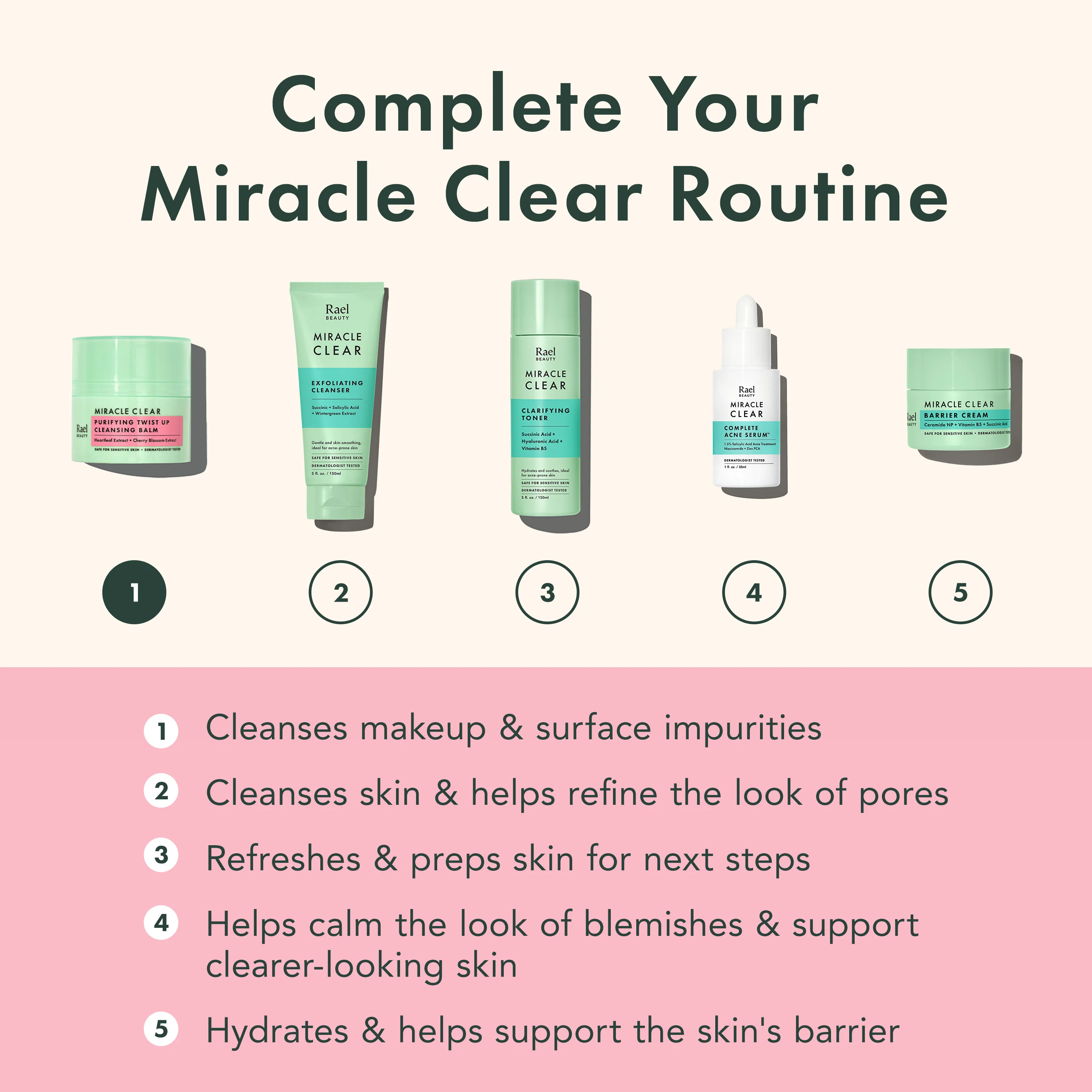 Miracle Clear Purifying Twist Up Cleansing Balm - Image 11