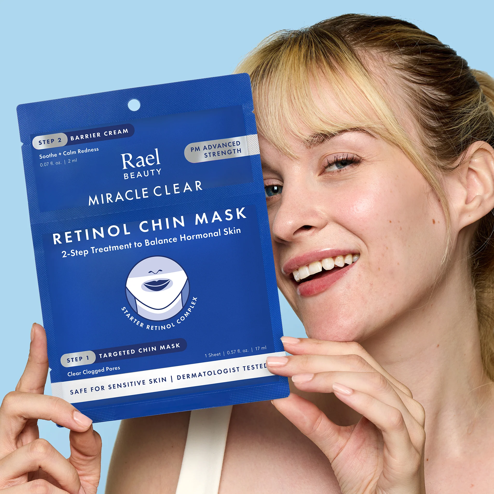 Miracle Clear Retinol Chin Mask 5-Pack Set - Image 6