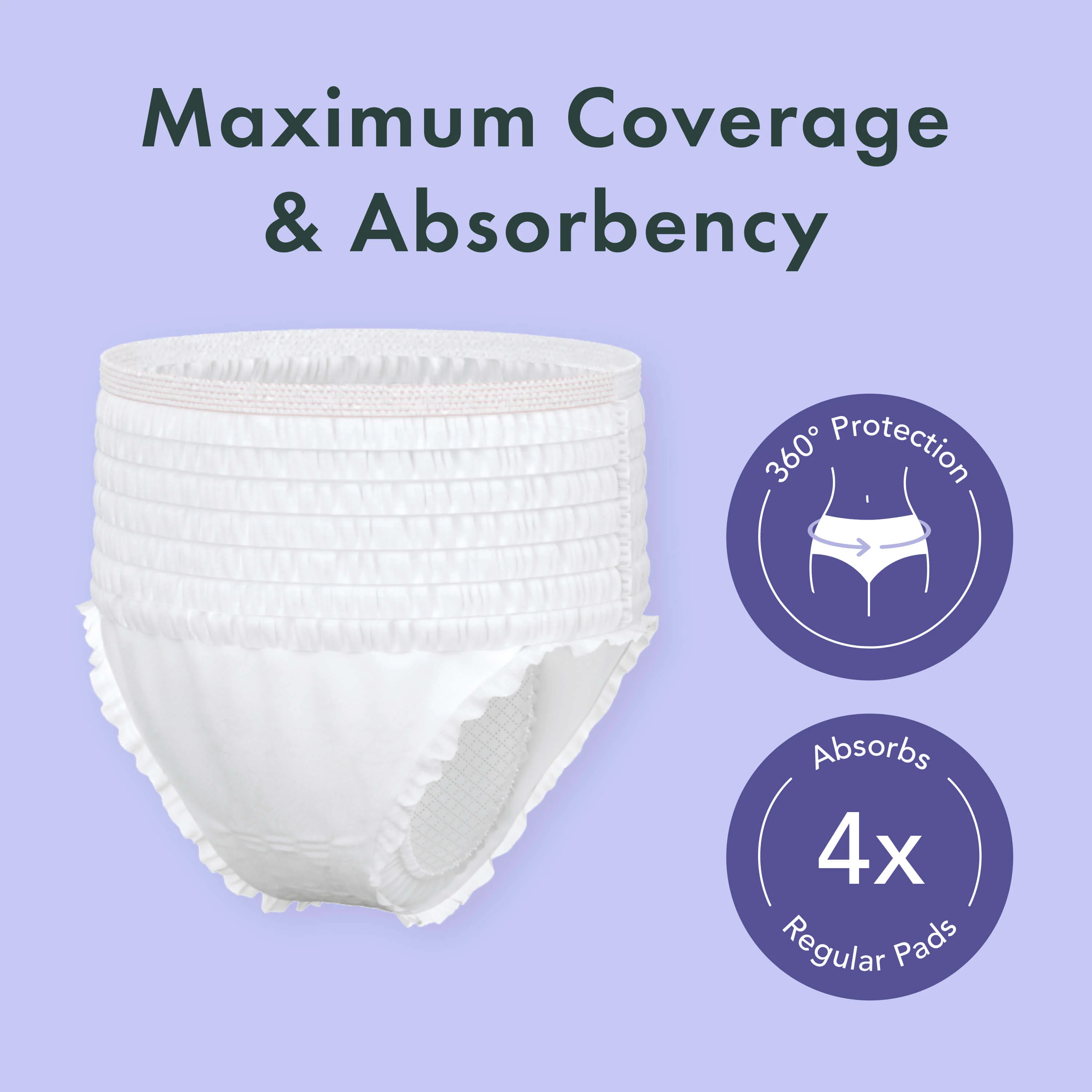 Disposable Period Underwear Made With Organic Cotton - Image 3