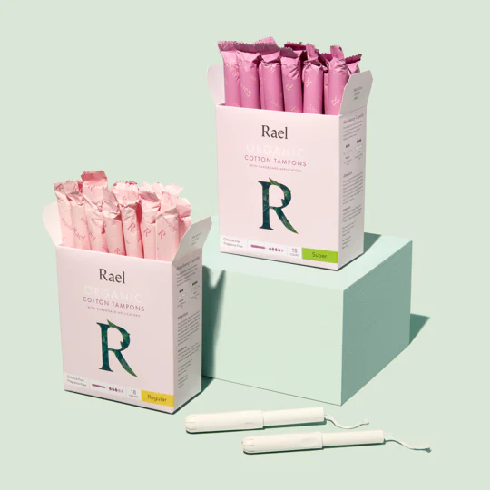 Super Cardboard Applicator Tampons Made With Organic Cotton - Image 3